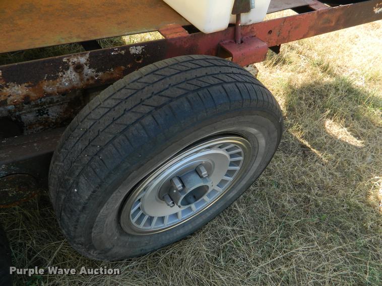 image for item DB1108 Shop built tank trailer