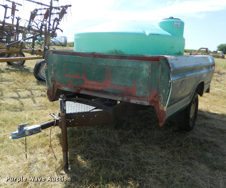 image for item DB1112 Ford pickup bed water trailer