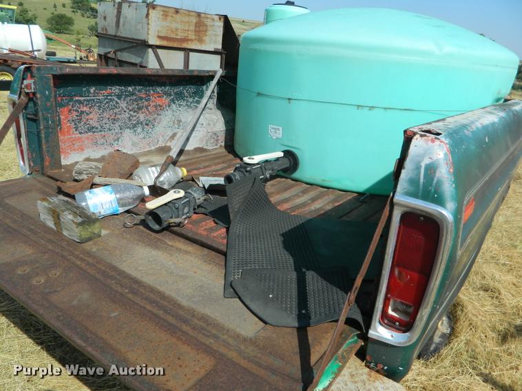 image for item DB1112 Ford pickup bed water trailer