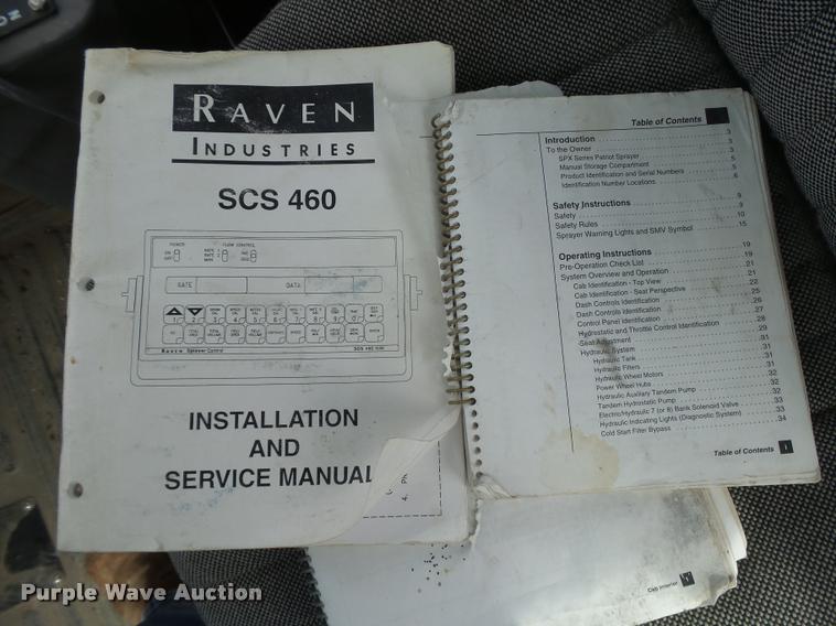 image for item DB2712 1999 Case IH SPX3185 Patriot self propelled sprayer