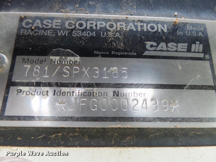 image for item DB2712 1999 Case IH SPX3185 Patriot self propelled sprayer