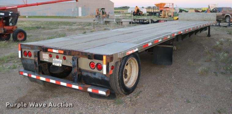 image for item DB9358 1999 Talbert TSDW-80K-T1-C drop deck equipment trailer