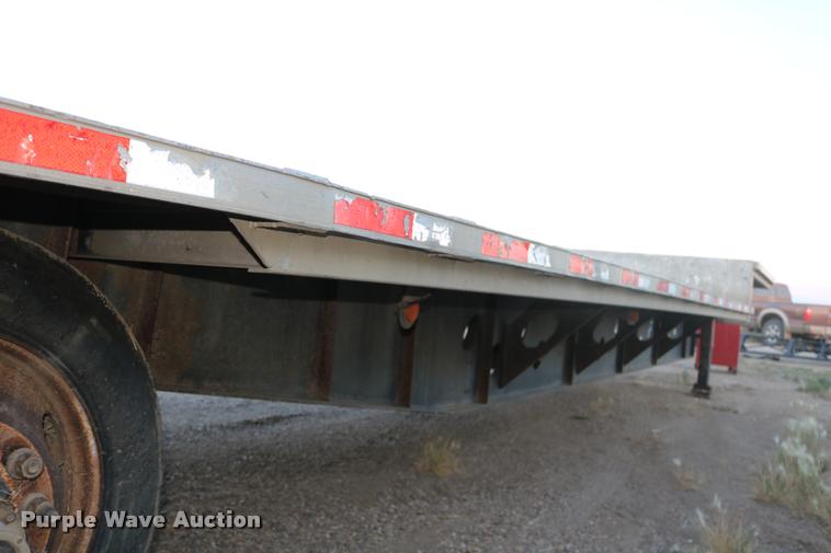 image for item DB9358 1999 Talbert TSDW-80K-T1-C drop deck equipment trailer