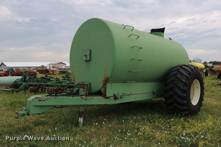 image for item DB9380 Shop built manure spreader