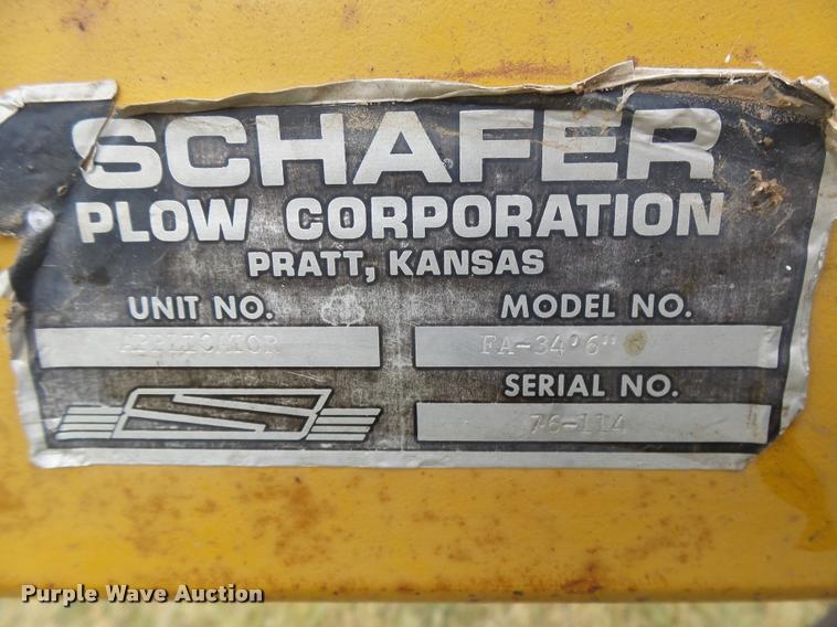 image for item DC3988 Schafer field cultivator