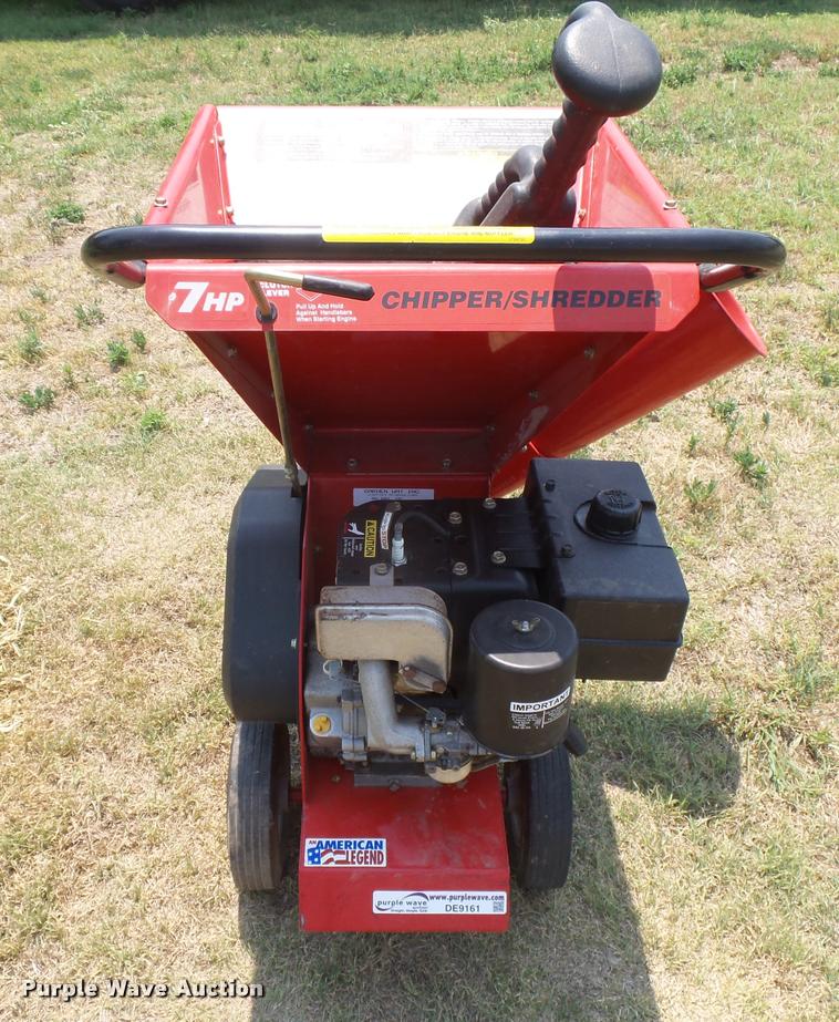 image for item DE9161 Troy-Bilt 47057 chipper/shredder