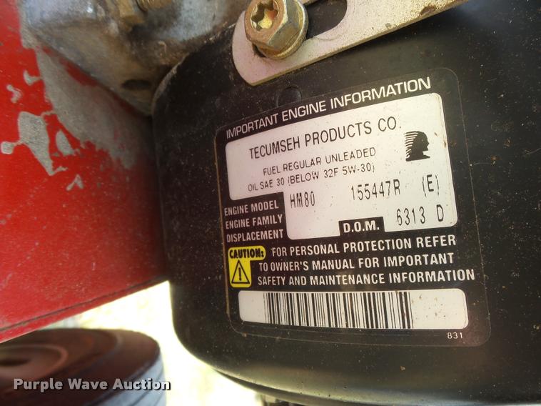 image for item DE9161 Troy-Bilt 47057 chipper/shredder
