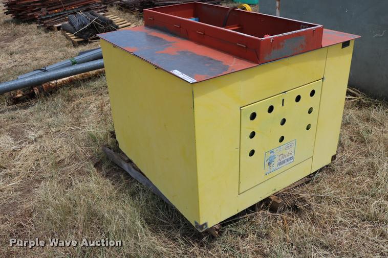 Richey steel heated water tank in Capron, OK Item DG9815 sold