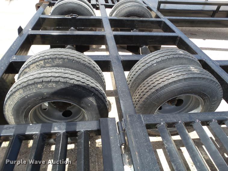 image for item DL9090 2015 KW&F swather trailer