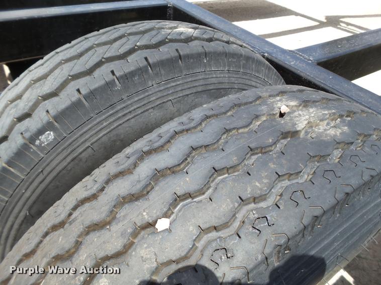 image for item DL9090 2015 KW&F swather trailer