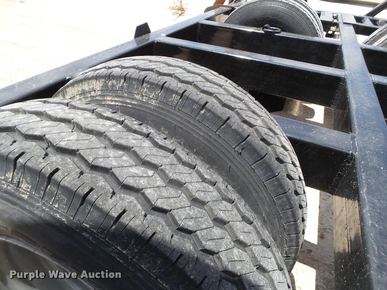 image for item DL9090 2015 KW&F swather trailer