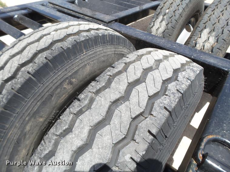 image for item DL9090 2015 KW&F swather trailer