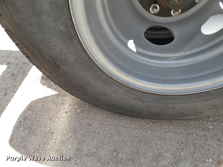 image for item DL9090 2015 KW&F swather trailer