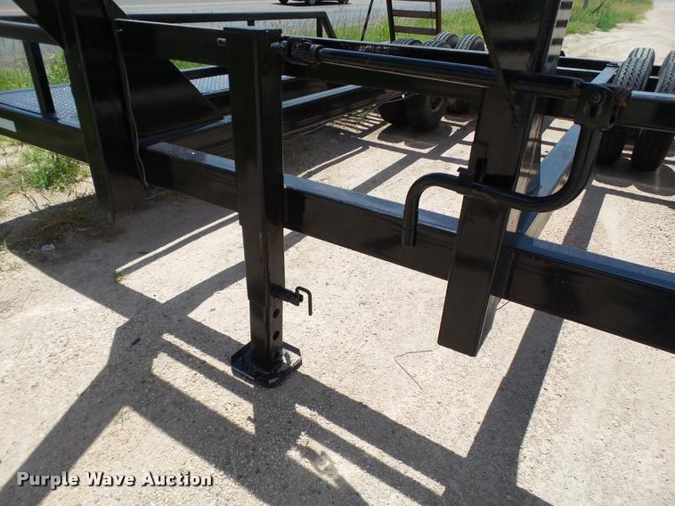 image for item DL9090 2015 KW&F swather trailer