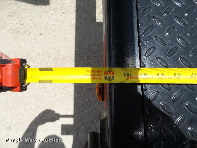 image for item DL9090 2015 KW&F swather trailer