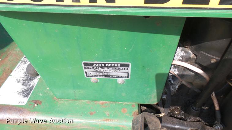 image for item DR9453 John Deere III lawn mower