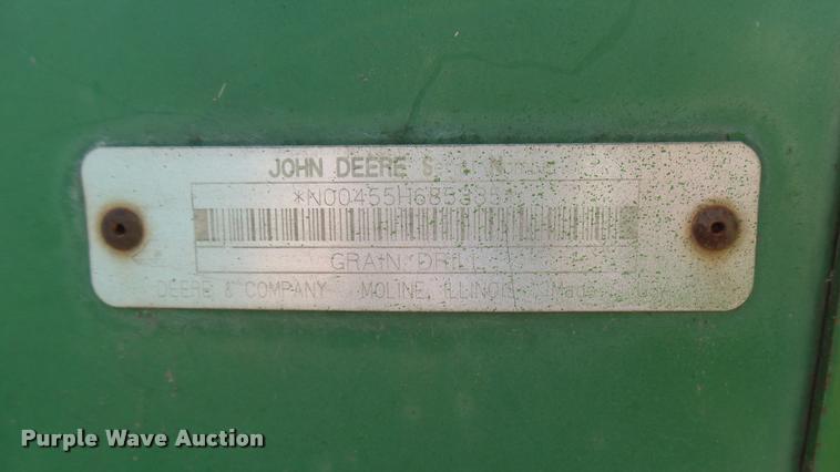 image for item DR9575 John Deere 455 grain drill