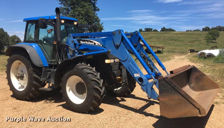 image for item G1362 2003 New Holland TM190 MFWD tractor