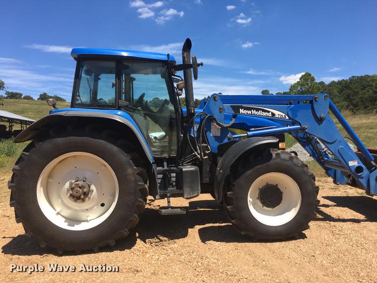 image for item G1362 2003 New Holland TM190 MFWD tractor