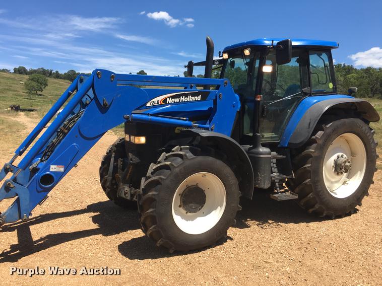 image for item G1362 2003 New Holland TM190 MFWD tractor
