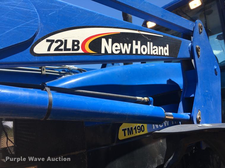 image for item G1362 2003 New Holland TM190 MFWD tractor