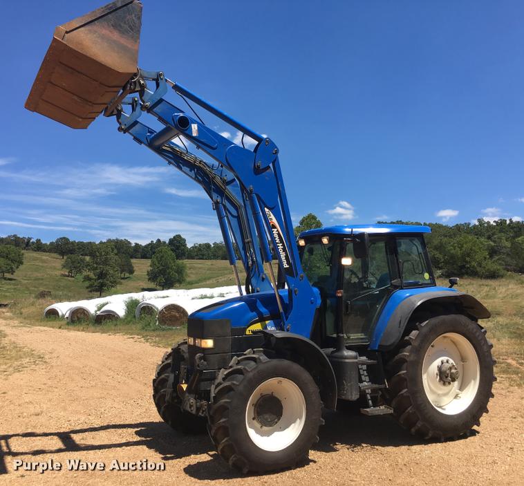 image for item G1362 2003 New Holland TM190 MFWD tractor