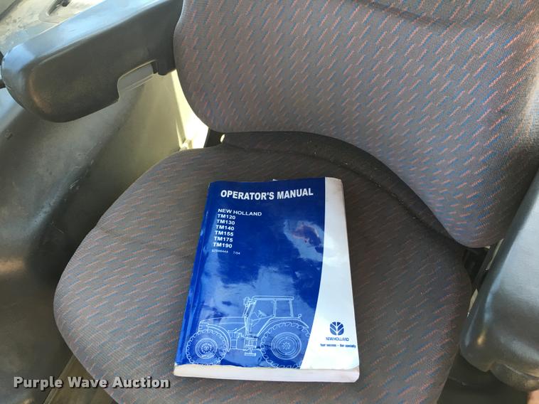 image for item G1362 2003 New Holland TM190 MFWD tractor