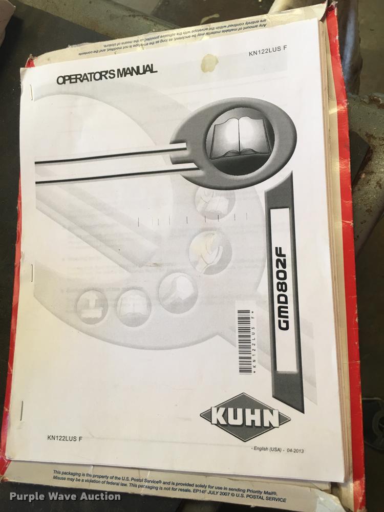 image for item G1363 Kuhn GMD802F disc mower