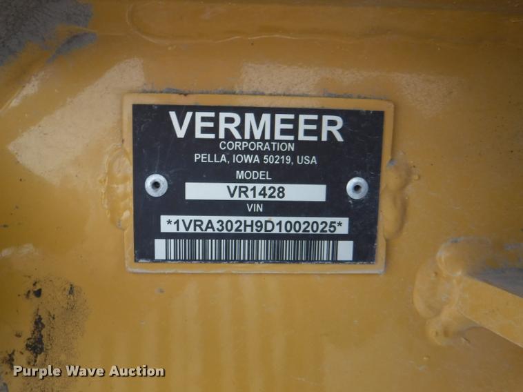 image for item K5921 Vermeer VR1428 hay rake