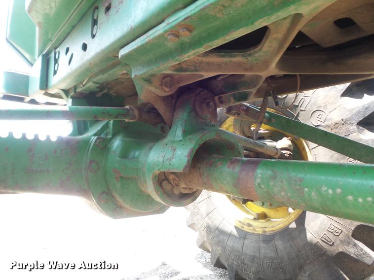 image for item K7529 1990 John Deere 4955 MFWD tractor
