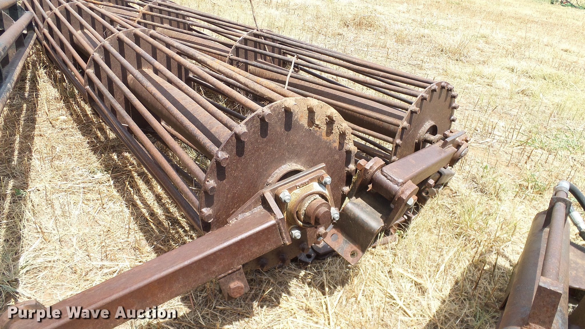 (4) rolling baskets attachments in Capron, OK Item DG9834 sold
