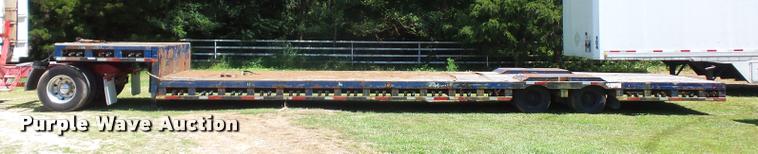 image for item CA9055 1993 Landoll drop deck trailer
