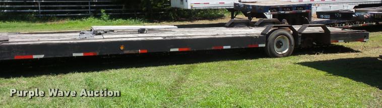 image for item CA9056 1989 drop deck trailer