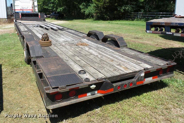 image for item CA9056 1989 drop deck trailer
