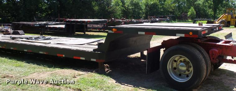 image for item CA9056 1989 drop deck trailer