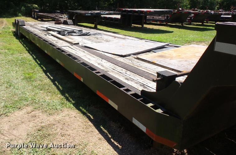 image for item CA9056 1989 drop deck trailer