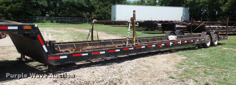 image for item CA9060 1992 shop built drop deck trailer