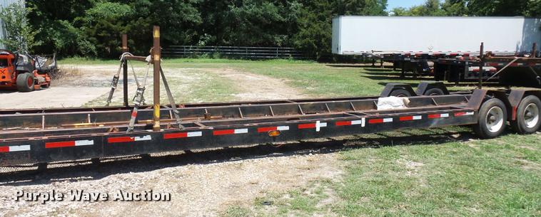 image for item CA9060 1992 shop built drop deck trailer