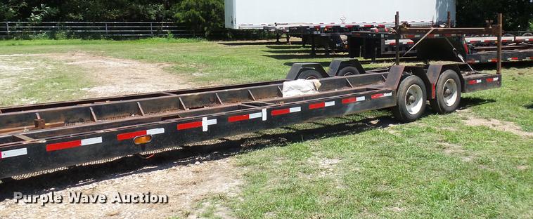 image for item CA9060 1992 shop built drop deck trailer