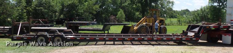 image for item CA9060 1992 shop built drop deck trailer