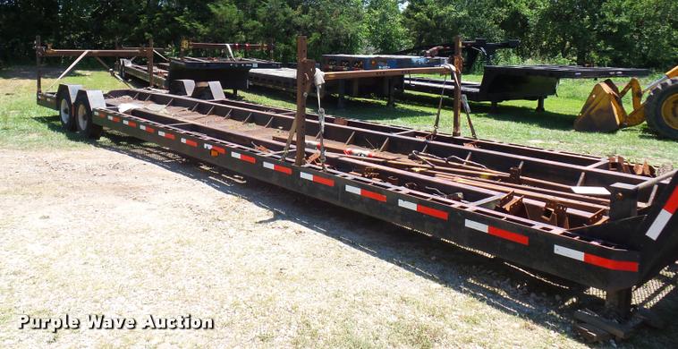 image for item CA9060 1992 shop built drop deck trailer