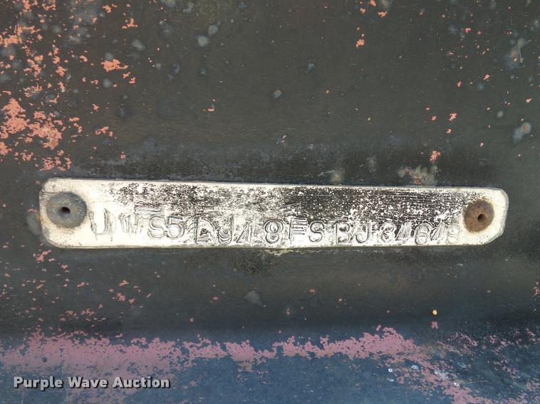 image for item CA9060 1992 shop built drop deck trailer