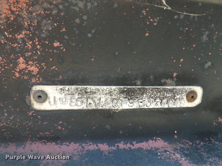 image for item CA9060 1992 shop built drop deck trailer