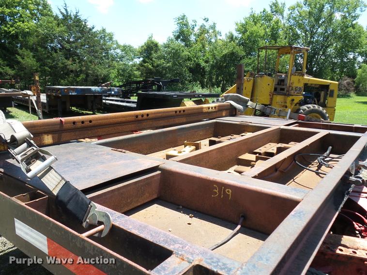 image for item CA9060 1992 shop built drop deck trailer