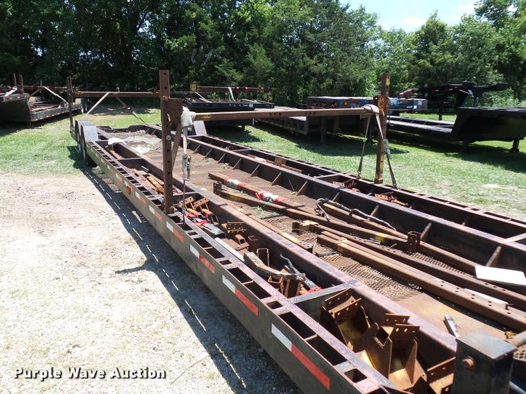 image for item CA9060 1992 shop built drop deck trailer