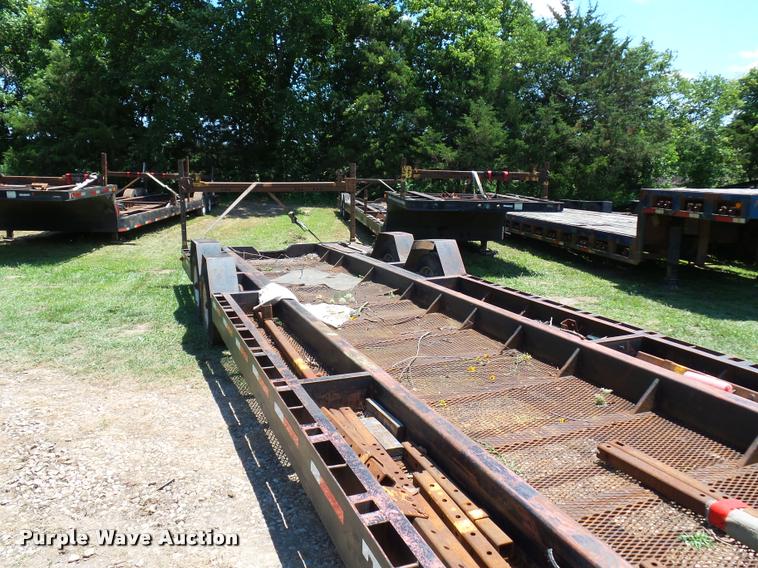 image for item CA9060 1992 shop built drop deck trailer