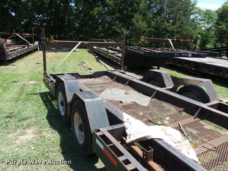 image for item CA9060 1992 shop built drop deck trailer