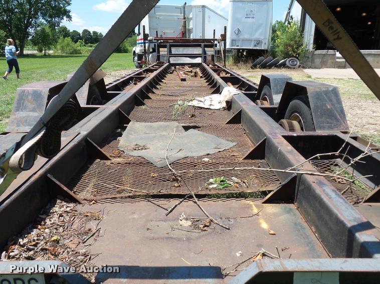 image for item CA9060 1992 shop built drop deck trailer