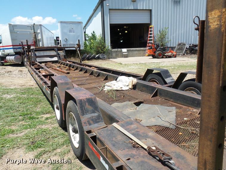 image for item CA9060 1992 shop built drop deck trailer