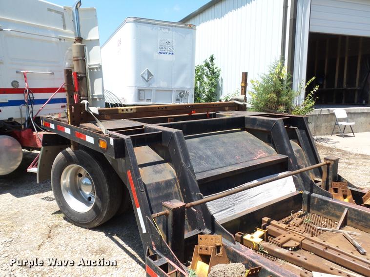 image for item CA9060 1992 shop built drop deck trailer